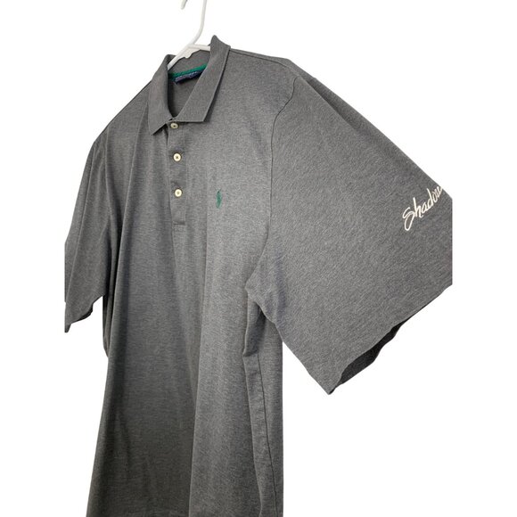 Polo Golf Ralph Lauren Mens Black Polo Shirt Shadow Creek Las Vegas Size L 8843 - Picture 10 of 10